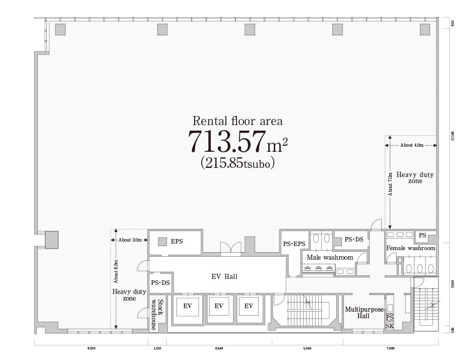 Standard Rental Floor Plan