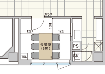 Pattern 1 (Conference room type)